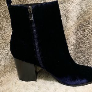 Navy Blue Ivanka Trump Bootie